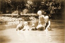 Swimming in Opequon Creek